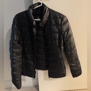 Babaton Black Puffer Jacket